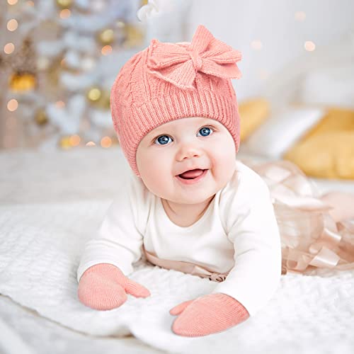 Image of SATINIOR 3 Set Toddler Hat Glove Set