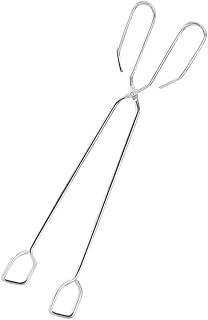 Alipis 1Pc Pinças De Fogo A Carvão Acessórios Para Grelha Ao Ar Livre Ferramentas Para Lareira Ao Ar Livre Acessórios Para Macarrão Fogueira Pinças Suprimentos Para Churrasco Pinças Para