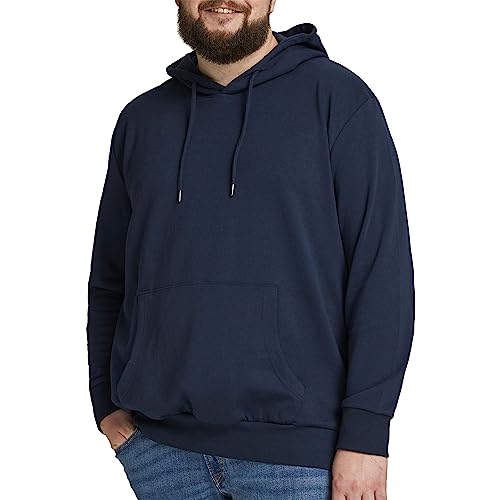 JACK & JONES Herren Jjebasic Noos Ps Hooded Sweatshirt, Navy Blazer, 4XL JACK & JONES Herren Jjebasic Noos Ps Hooded Sweatshirt, Navy Blazer, 4XL