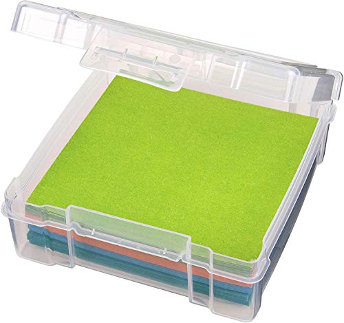 ArtBin 6953AB ClearView 6" x 6" Box Art & Craft Organizer, [1] Plastic Storage Case, Clear - Thumbnail 4