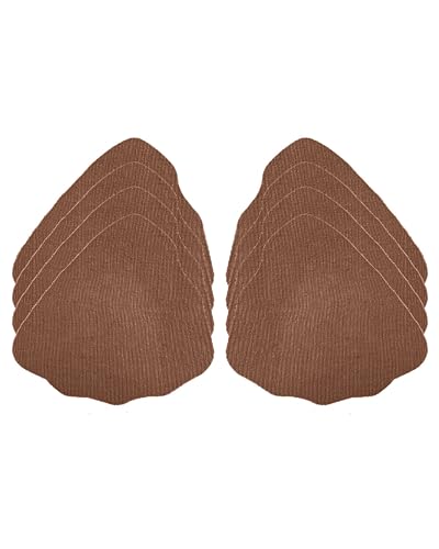 NOOD The Game Changer Adhesive Lift & Shape Bra - Reusable Sweatproof Breathable - 4 Pairs Bronze Size 4