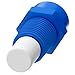 Tefen Plastic Misting Fogger Nozzle with Poly Filter Blue 1/8