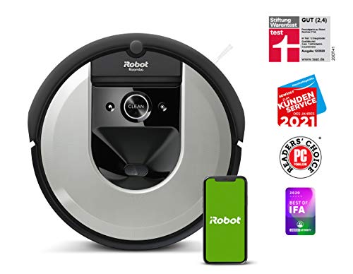 iRobot Roomba i7 (i7156) App-steuerbarer Saugroboter (Staubsauger Roboter), 2 Gummibürsten, Intelligente Kartierung… - Image 3