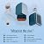 Bird Buddy Solar Smart Bird Feeder with Camera - AI Bird Species Identification, 5MP Photos, 2K HD Video Live Stream Camera, Solar-Powered Charging, 2.8in Focus - Blue