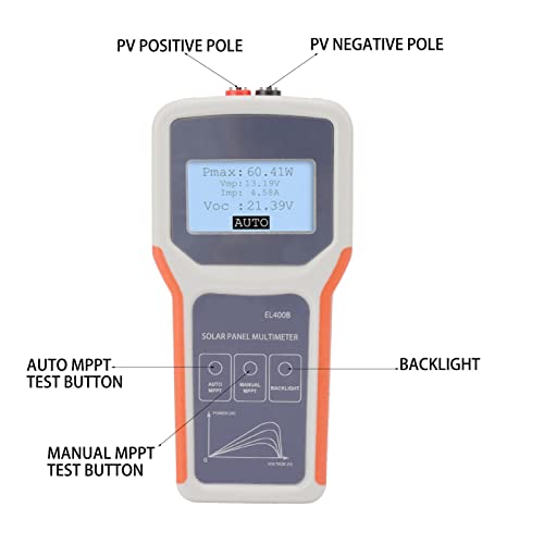 Multimètre de panneau solaire pour tester les installations solaires