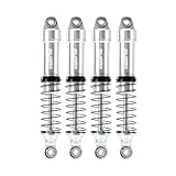 INJORA LS 59mm Aluminum Oil Shocks for 1/18 TRX4M (Silver)
