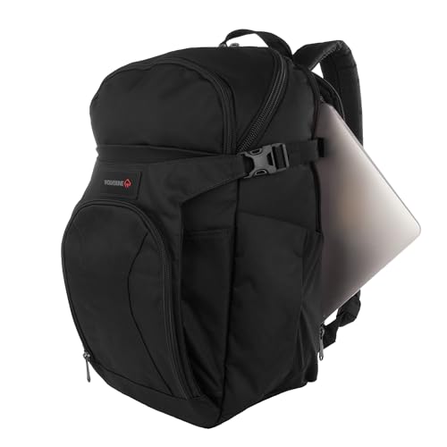 WOLVERINE 33L Backpack with Large Main, Laptop Compartment and Cooling Straps, Cargo Pro-Black4