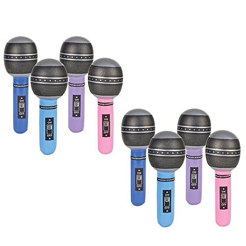 Microphone à gonfler : la solution pour une décoration de fête sans casse - 3