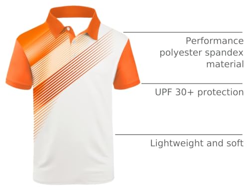 Image of ZITY Mens Golf Shirt Short Sleeve Athletic Casual Work Collared Polo Tshirt