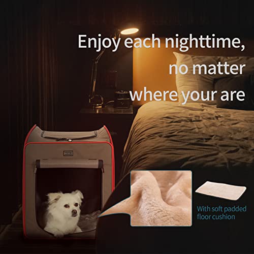 Petsfit Portable Dog Crates For Medium Dogs, Travel Dog Crate With Soft Cushion And Carrying Case, For Indoor Outdoor #TOP7