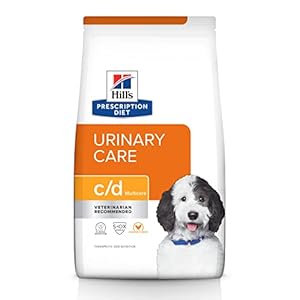 Hill’s Prescription Diet c/d Multicare Urinary Care Chicken Flavor Dry Dog Food, Veterinary Diet, 8.5 lb. Bag