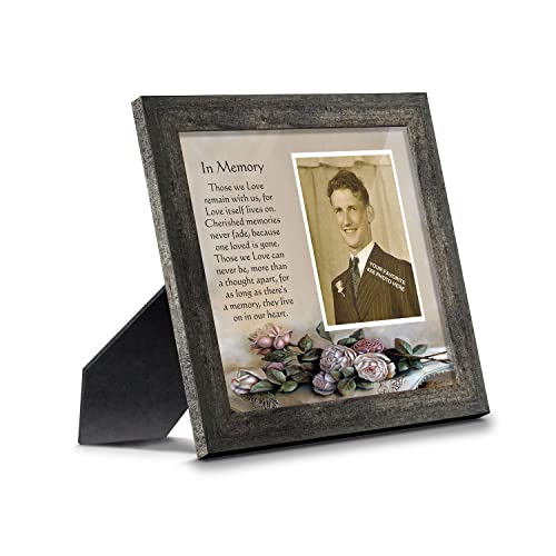 Persönlich Yours in Memory, in Memory of Eine, Memories Bilderrahmen, 10 x 10 6532b 10x10 Barnwood Cover