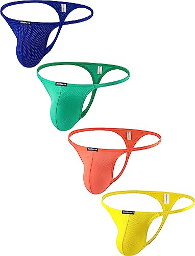 Men's Sexy Thong Pouch Underwear Low Rise G-String