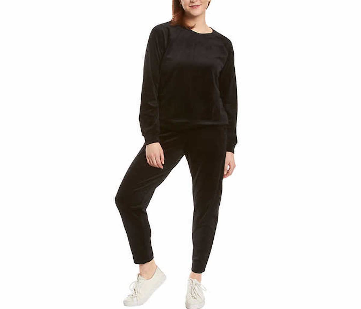 Gloria Vanderbilt Womens Velour Pant