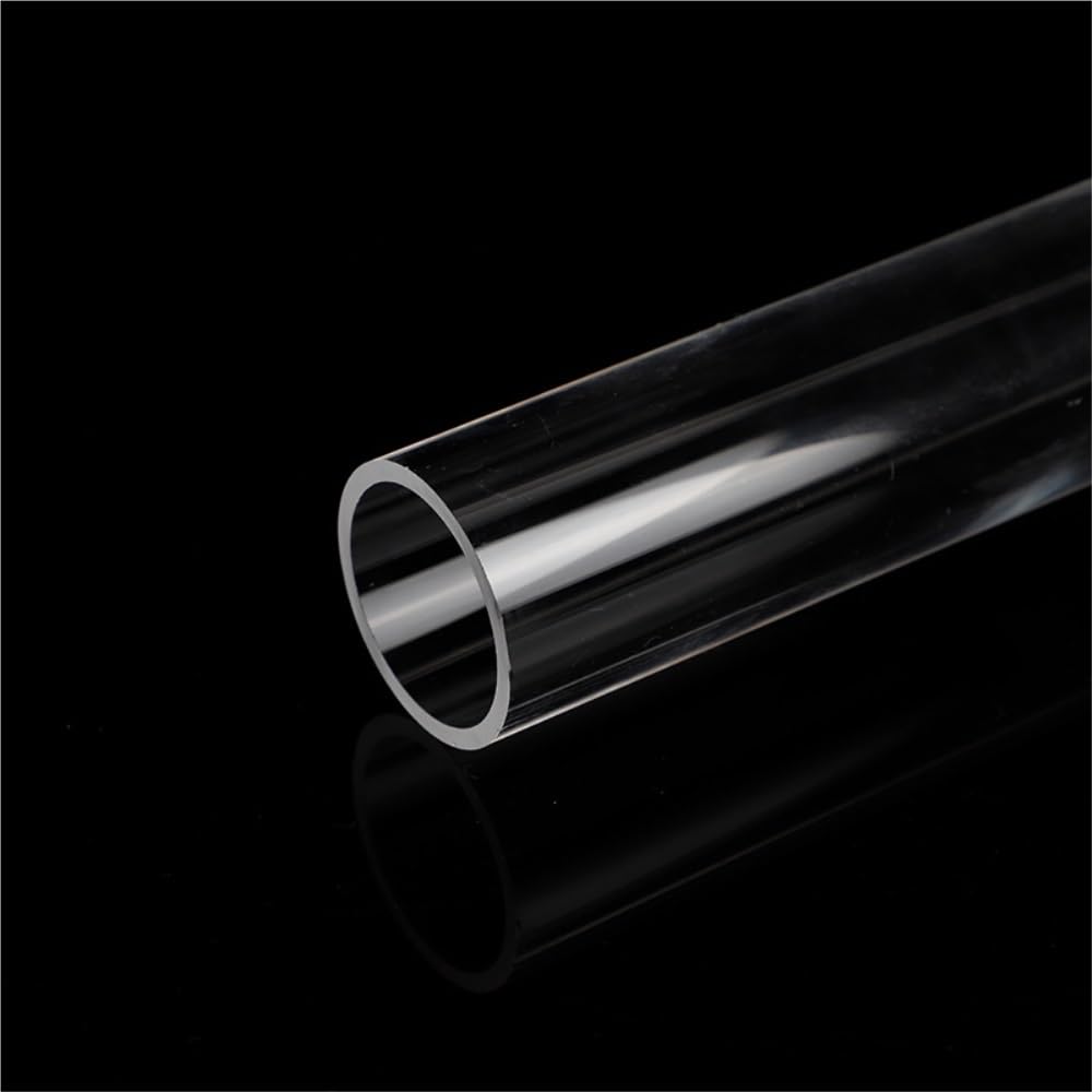 Brom-Silikatglasrohr, Silica Single-Bore Quarz Kapillarrohr OD20 ID15 L1000mm for 1100C Schule 1pc