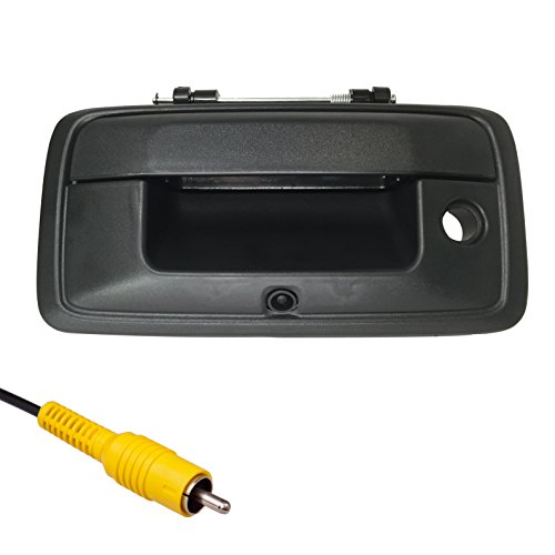 Best Cyber Deals 🔥 Master Tailgaters Replacement for Chevrolet Silverado/GMC Sierra (2016-2017) Black Tailgate Handle with Backup Camera