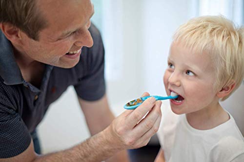 Jordan* Step 2 Kids Toothbrush, 3-5 Years, Soft Bristles, Bpa Free (4 Pack) Blue & Green #TOP4