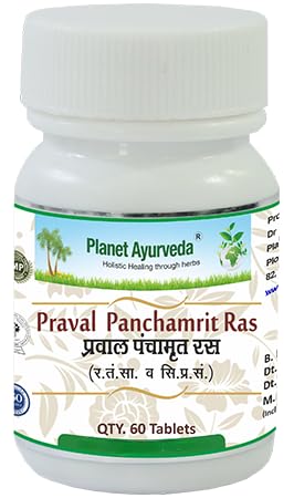 Praval Panchamrit Natural Herbal & Mineral Blend for Digestive We...
