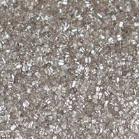 CakeSupplyShop Dark Grey Sanding Sugar for Cakes and Cupcakes 6 oz