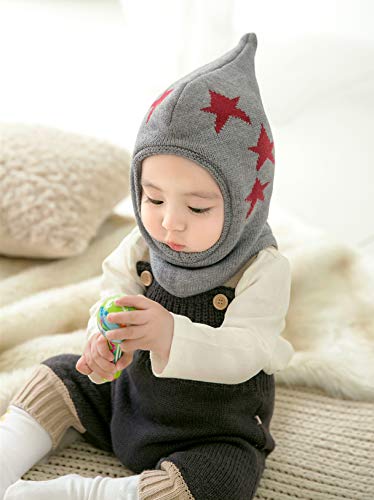 Image of Baby Girls Boys Winter Hat Scarf Kids Earflap Hood Scarves
