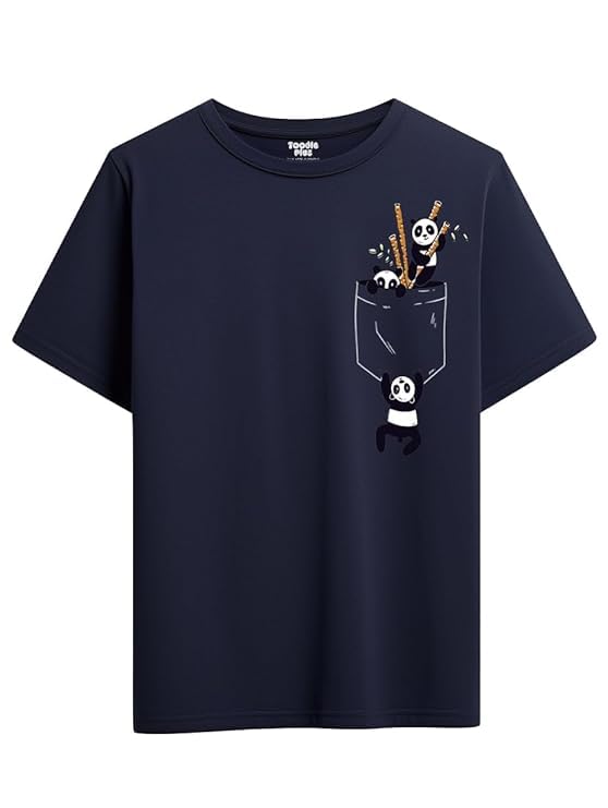 Image of Toodlegram Men Plus Size T-Shirt | 100% Cotton Regular Fit Casual T-Shirt for Men | Comfortable Available in 3XL, 4XL, 5XL, 6XL
