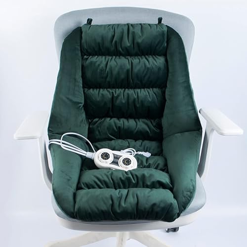 SenhE Cojín de Silla con calefacción, Alfombra de Silla de Temperatura Ajustable Cubierta de Silla con calefacción Inteligente