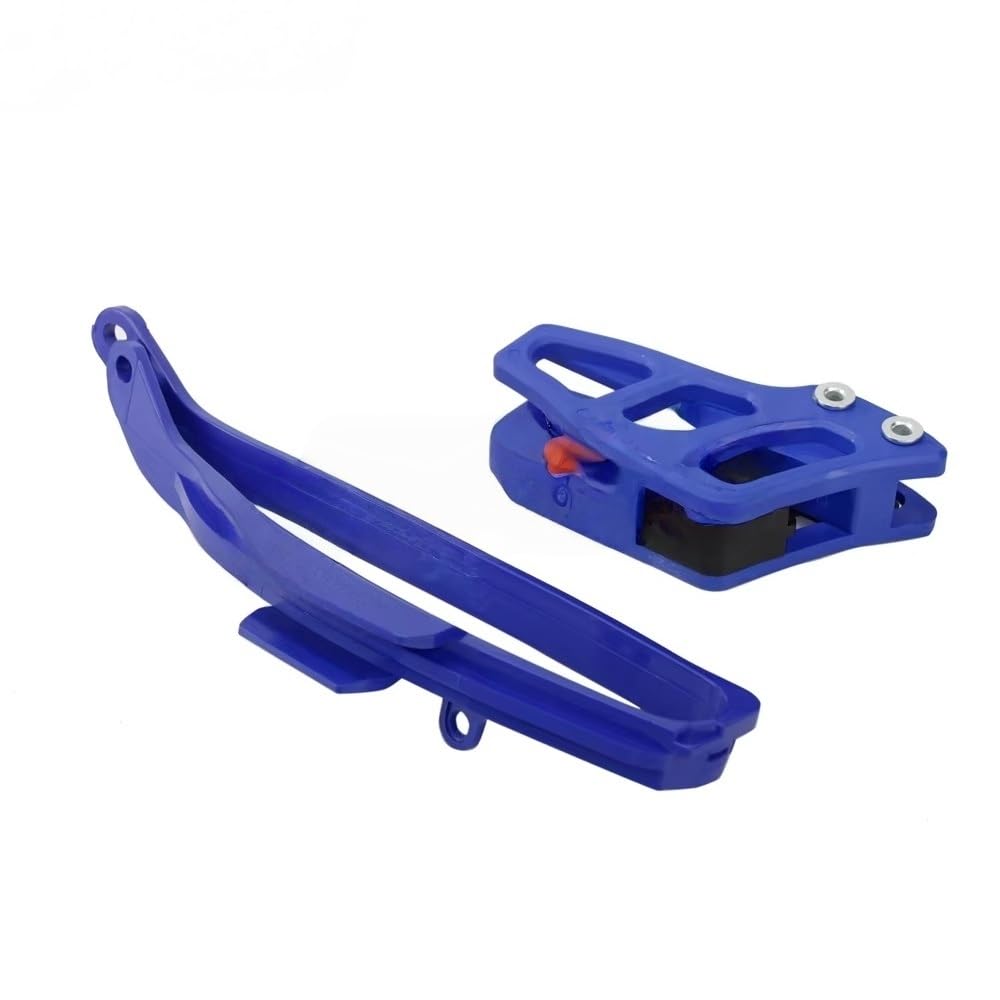 De Guía Cadena Deslizante Motocicleta Azul para YZ125 para YZ250 para YZF250 para YZF450 para WR250 para WR450 2007-2019 Guía Y Tensor