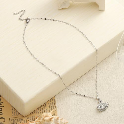 Image of SALTY Anti Tarnish Pendant Necklace for Women | Stylish Locket Neck Chain | Fashion Jewellery Accessories for Girls Boys | Minimal Jewelry | Ideal for Gifting - Scorpio | Gift for Diwali, Christmas, Marriage, Birthday