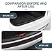 WZP Car Rear Bumper Protector, Anti-Scratch Rubber Rear Bumper Protector, 41