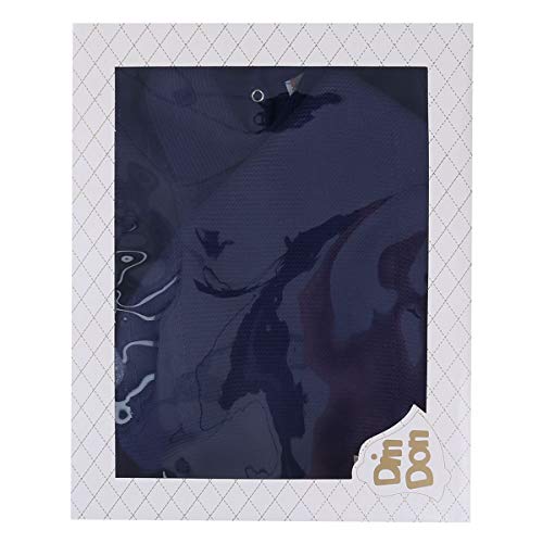 Saída de Maternidade Tricot com Casaquinho Din Don, Marinho, P