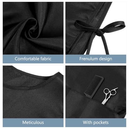 Tablier imperméable Alipis avec poches pour cuisine et coiffure - 5