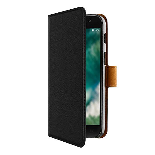 Preisvergleich Produktbild XQISIT Etui Folio Slim Wallet Selection Galaxy A3 (2017) - Noir