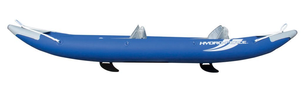 Bestway Bolt X2 Balsa inflable para kayak para dos personas con bomba y 2 remos de aluminio