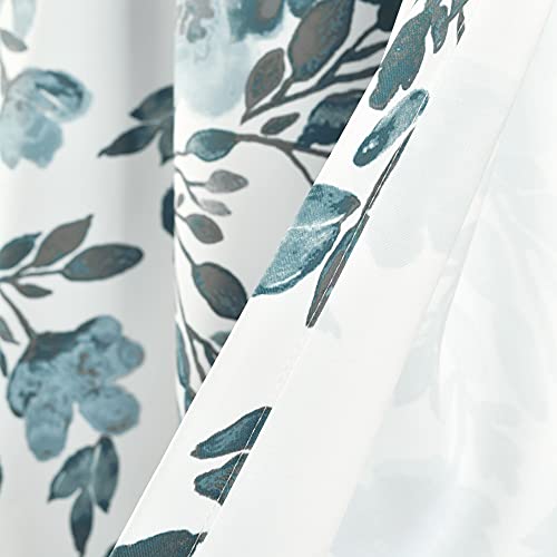 Panneaux de fenêtre filtrant la lumière bleu et gris Lush Decor Tanisha 132x213 cm - 6