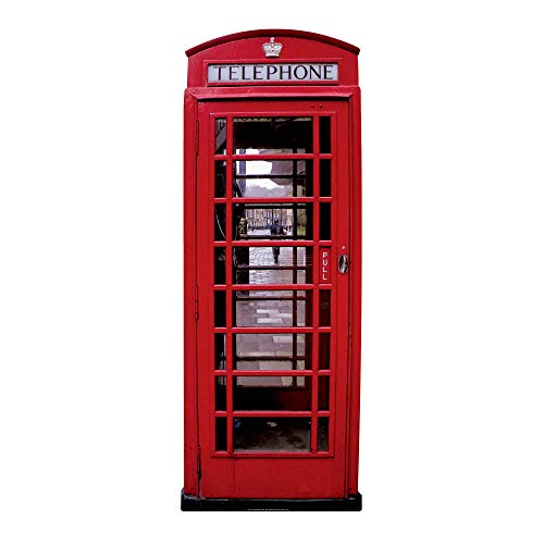 STAR CUTOUTS - Stsc162 - Figurine Géante - Cabine Téléphonique Anglaise 191 Cm