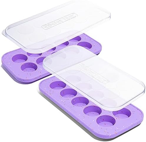 Souper Cubes Silicone Cookie Dough Freezer Tray - Perfect for Fre...