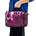 RICHEN 11 11.6 12 12.5 13 inches Case Laptop/Chromebook/Notebook PC Messenger Bag Tablet Travel Case Neoprene Handle Sleeve with Shoulder (11-13.3 inch, Flowers)