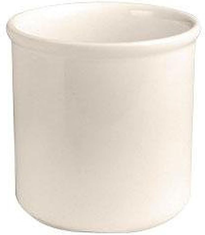 1 Qt. White Bain Marie Jar