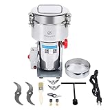 Ridgeyard 2000g Commercial Electric Grain Grinder Mill Powder Machine Grinder Flour Mill Coffee Grinder for Bean Seed Nut Spice Herb Pepper Cereal Wheat