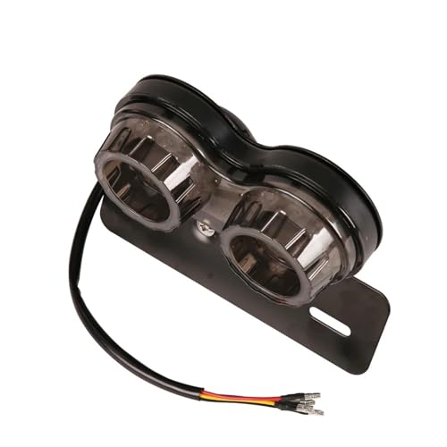 Luz LED de freno trasero con intermitentes para motos de cross y buggies todo terreno