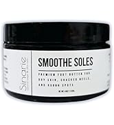 Sinarie Smoothe Soles: Premium Hydrating Foot Butter for Soft, Nourished Feet, Unscented