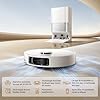 dreame L10s Ultra Gen 3 Kit Robot Aspirateur Laveur, 25000Pa, Brosse Latérale Rétractable à Levage, Système AceClean DryBoard, Auto-Nettoyage Serpillière, Séchage à l’Air Chaud, Contrôle Vocal & App