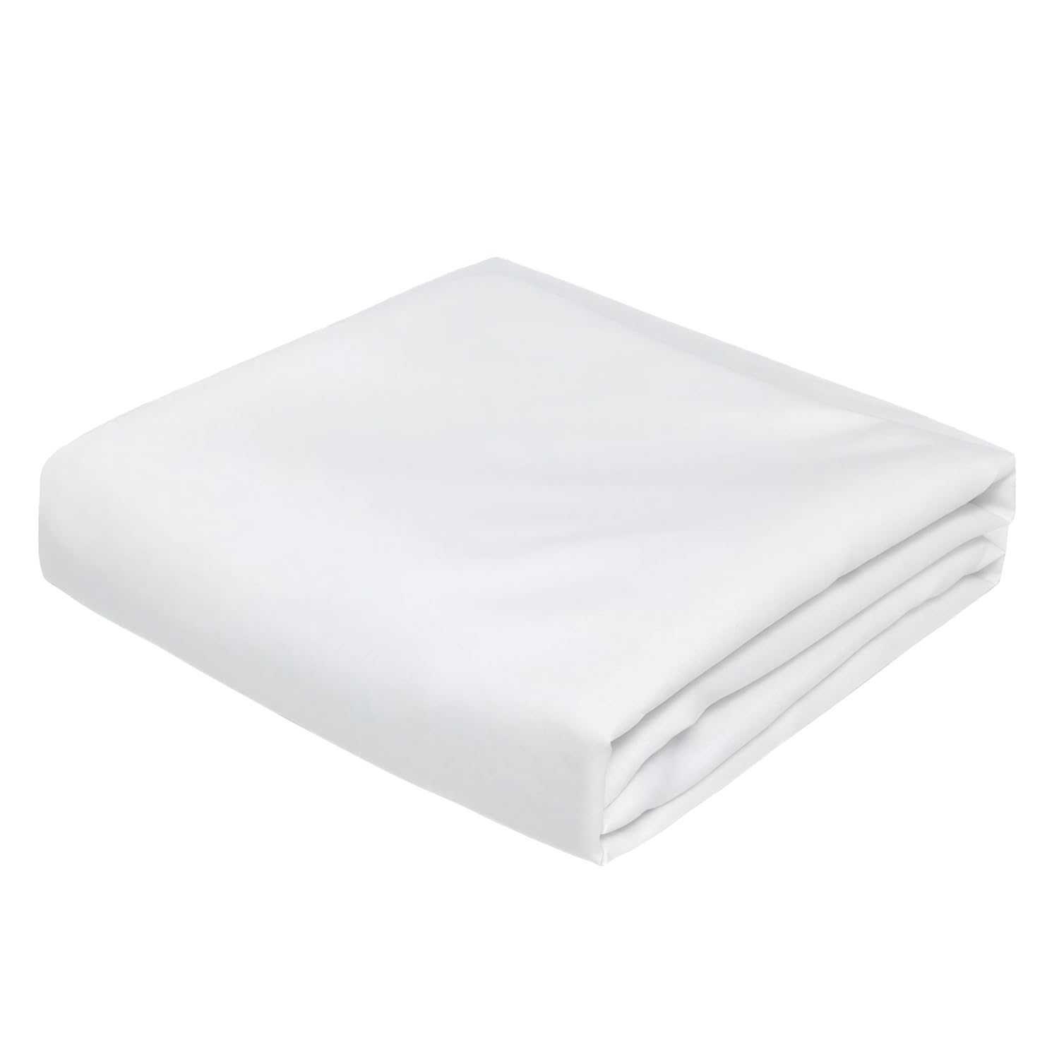 Fitted Sheet Cover for MTWML Twin Bassinet – Replacement Sheet for Twin Crib, Fits 32.28"x32.28", Noiseless & Breathable, Machine Washable (White)​​
