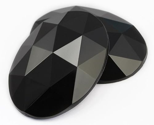 Miniatura 10 de KraftGenius Allstarco Zafiro azul Lite de 1.57 x 1.18 pulgadas (1.575 x 1.181 in), diamantes de imitación acrílicos ovalados con parte trasera plana