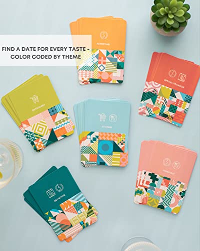 Fun Date Ideas - 50+ Cards With Fun Date Night Activities - Date Night Cards Game L Perfect Couples Gifts: For Him, Her, Girlfriend, Boyfriend, Newlywed, Wife Or Husband - Anniversary, Wedding Gift #TOP1