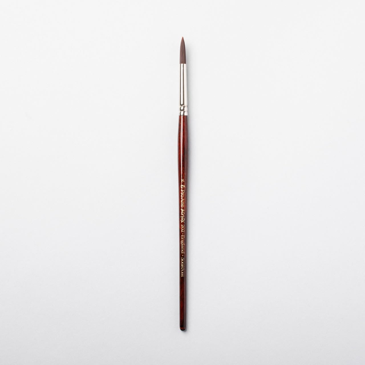 Pro Arte : Acrylix Round Synthetic Acrylic / Oil Brush Series 202 Short handled Size 8