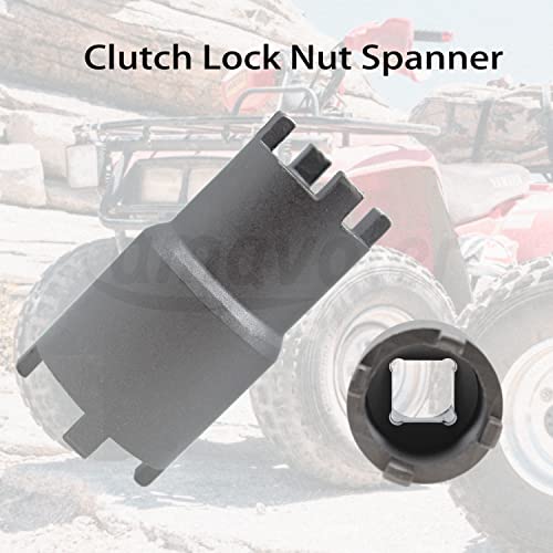 Image of Clutch Tool Wrench Lock Nut 4-Pin Spanner Bipolar 24mm 20mm Fit for ATC 110 125 ATC 90 CA 200 CB 200 Bike SSR ATV Dirt Bike