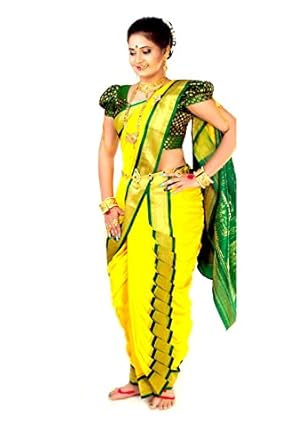nauvari saree style