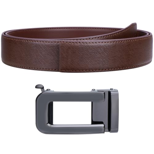 Image of Labnoft Men's PU Leather Auto-lock Belt