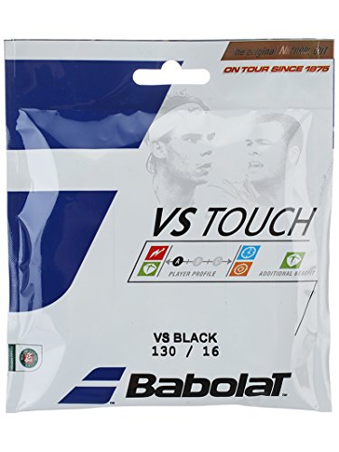 Babolat VS Touch Tennis String 16 Gauge in Black